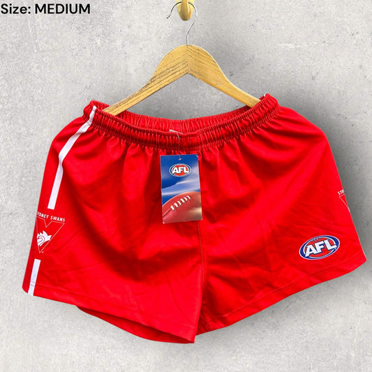 Sydney Swans Red Shorts Brand New With Tags