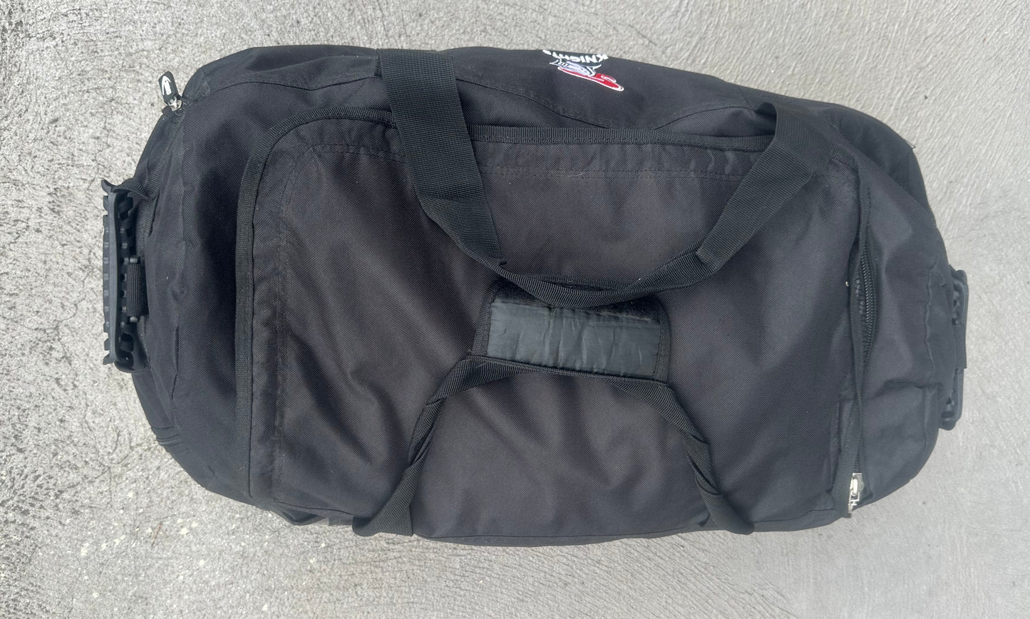 Newcastle Knights Classic Black Duffel / Gym Player Issued Bag