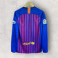 BARCELONA FC 2018-2019 HOME LONG SLEEVE NIKE FOOTBALL JERSEY