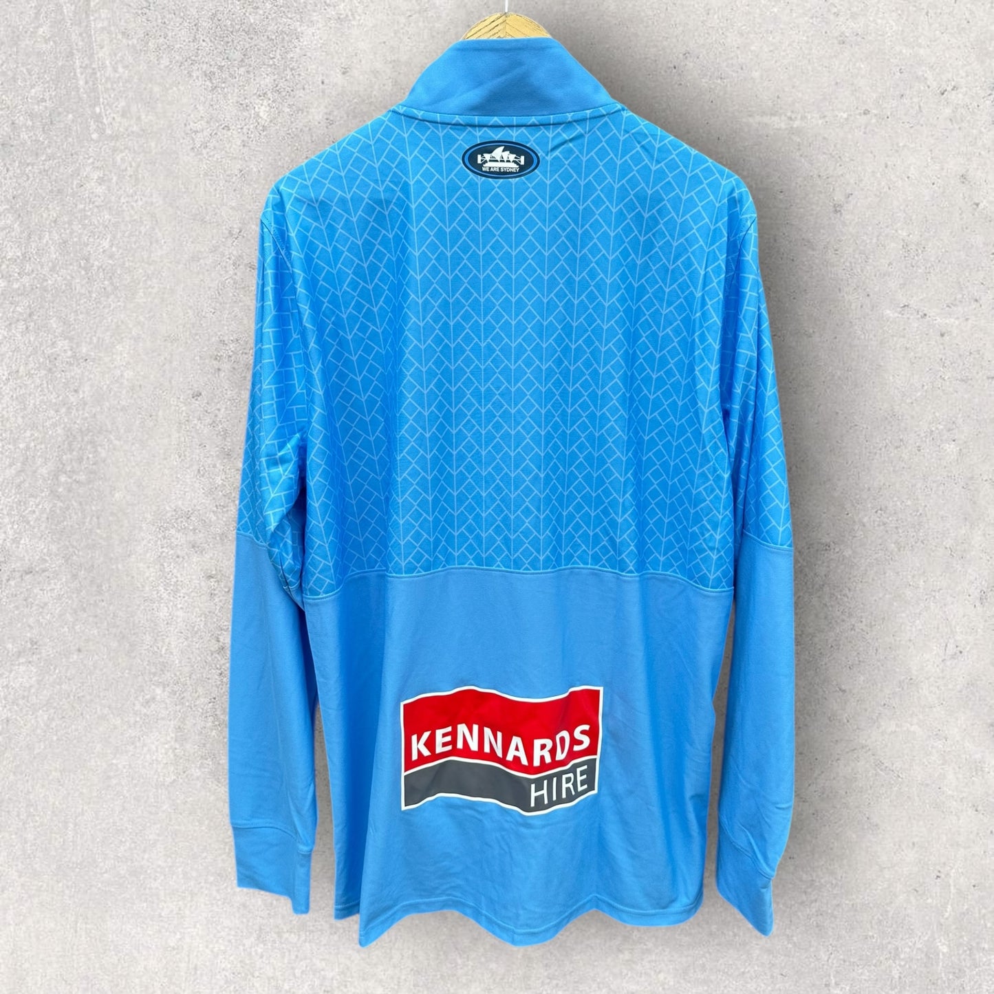 SYDNEY FC UNDER ARMOUR BLUE FOOTBALL TRACK JACKET