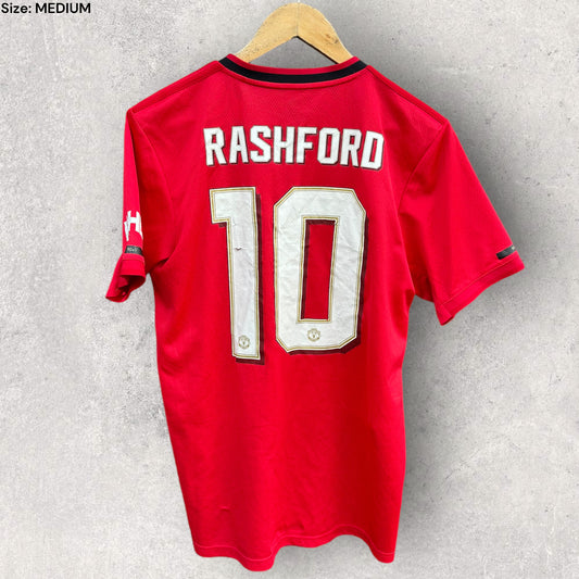 MARCUS RASHFORD MANCHESTER UNITED 2019-2020 HOME JERSEY