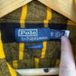 RALPH LAUREN POLO YELLOW FLANNELETTE BUTTON UP SHIRT