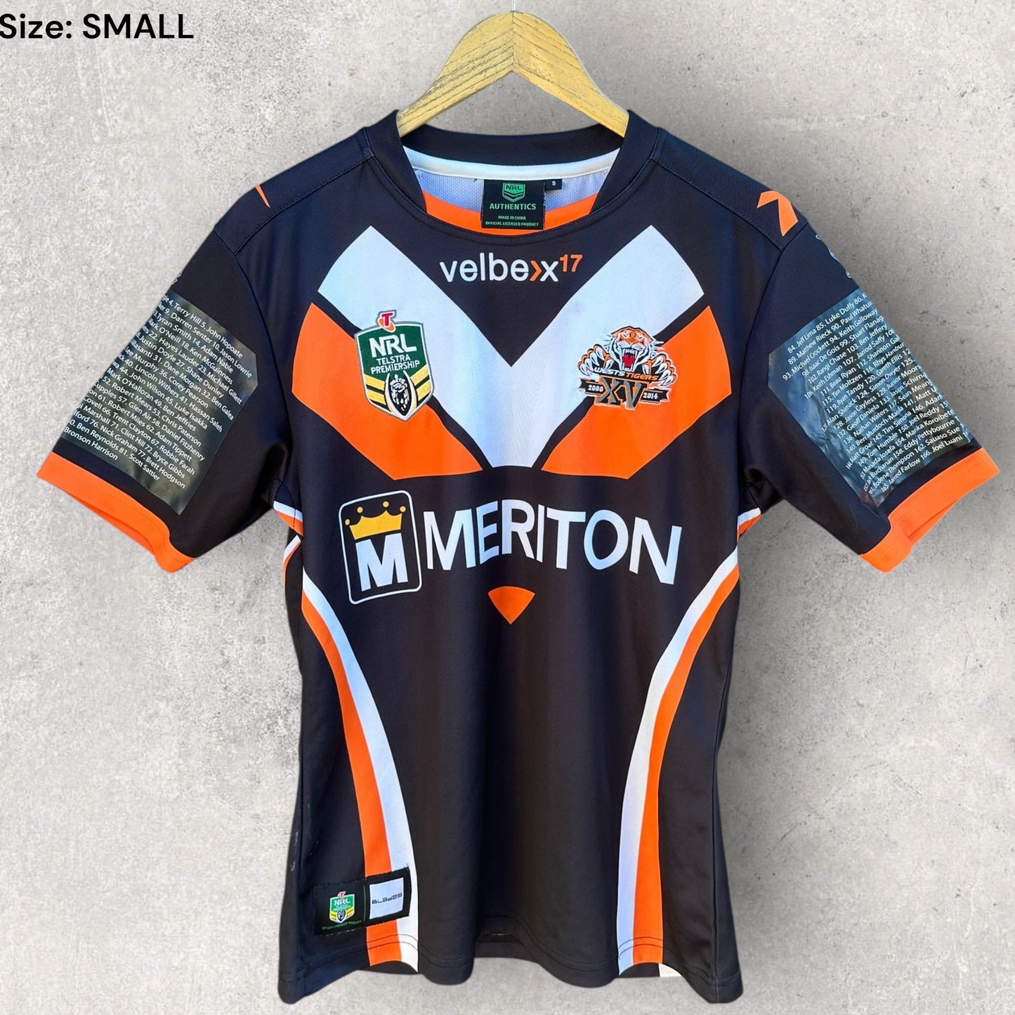WESTS TIGERS 2014 HERITAGE X-BLADES JERSEY