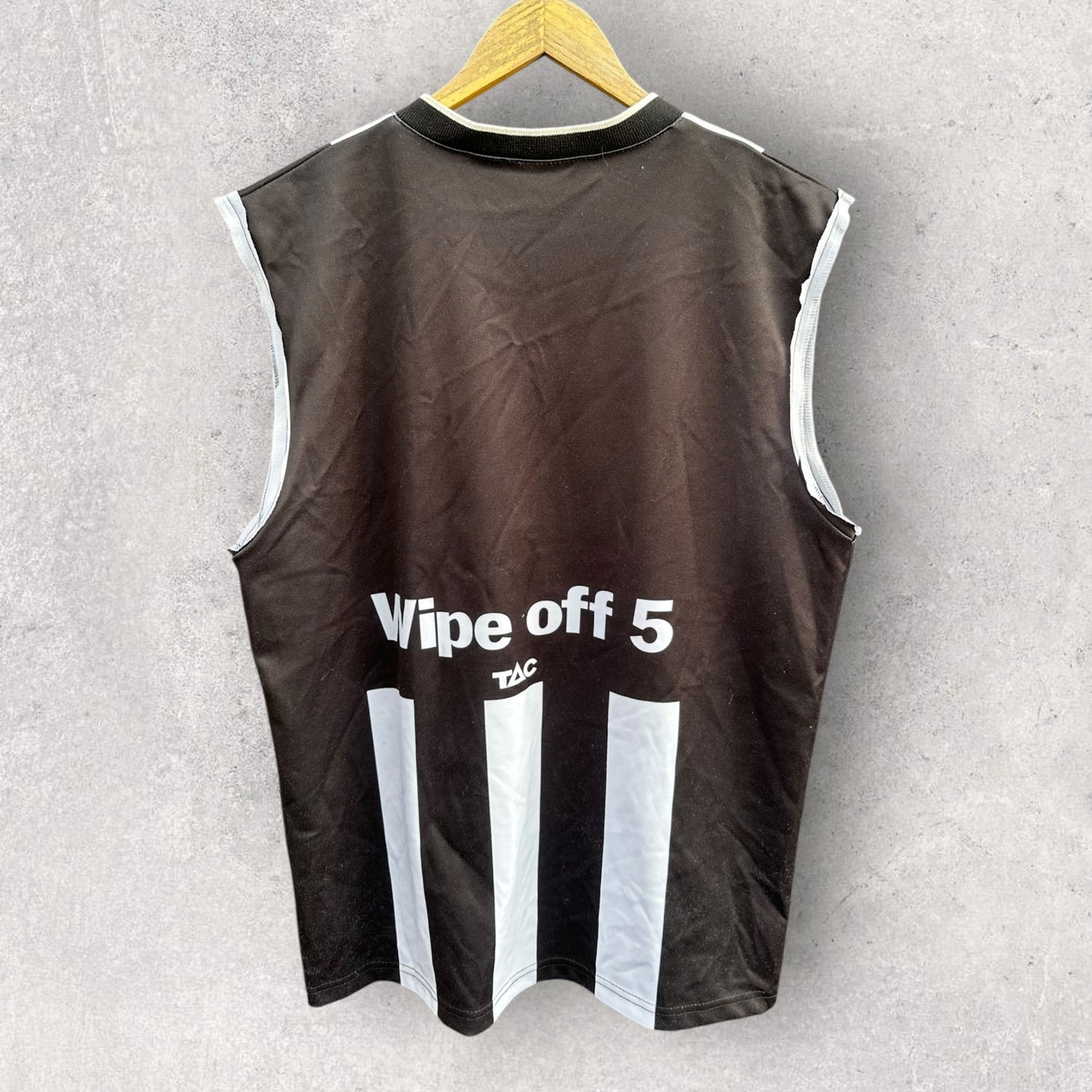 Collingwood Magpies 2002 Adidas Vintage AFL Home Guernsey