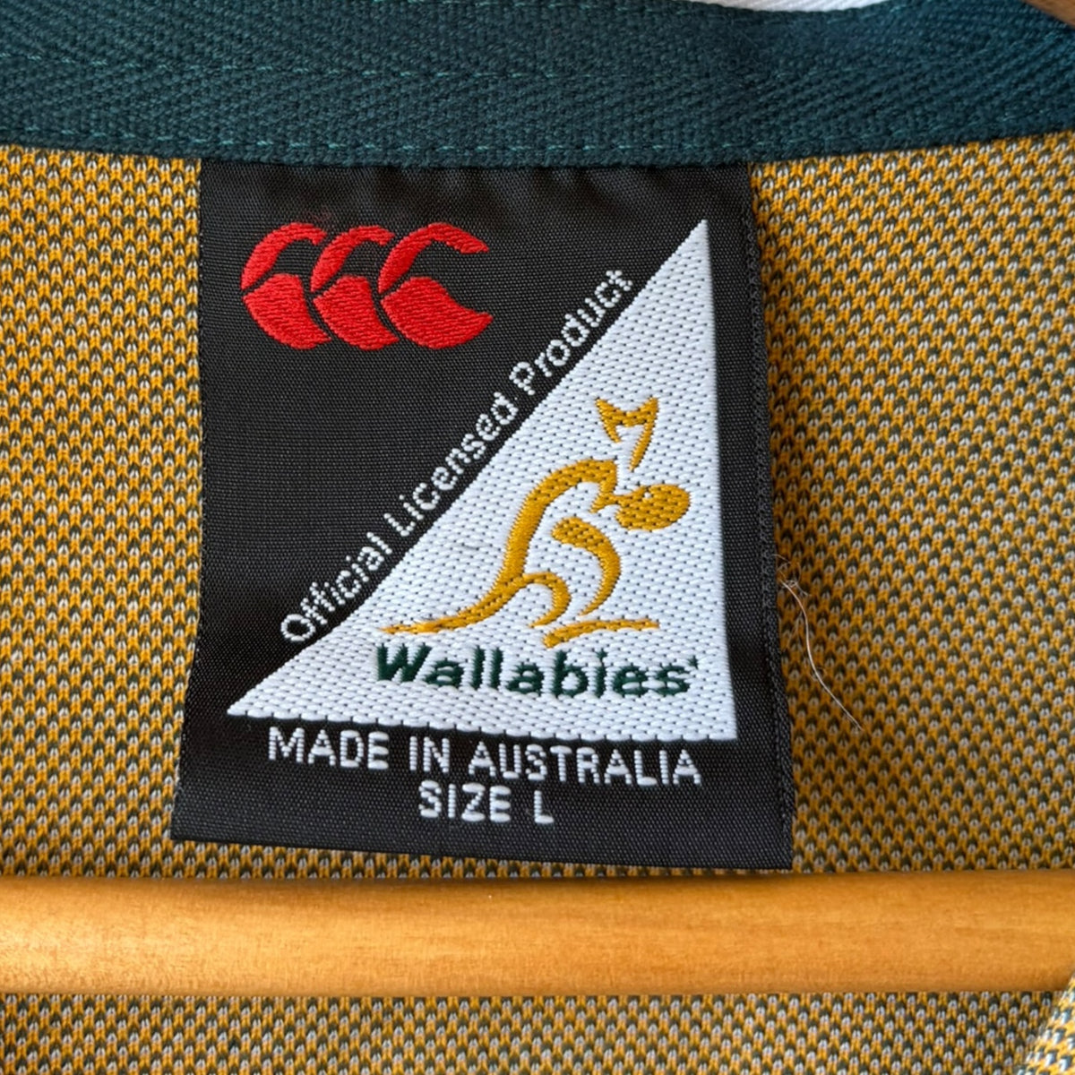 Australian Wallabies Canterbury Temex Vintage Qantas Rugby Union Jersey