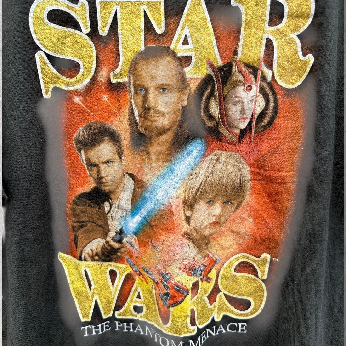 STAR WARS THE PHANTOM MENACE VINTAGE T-SHIRT