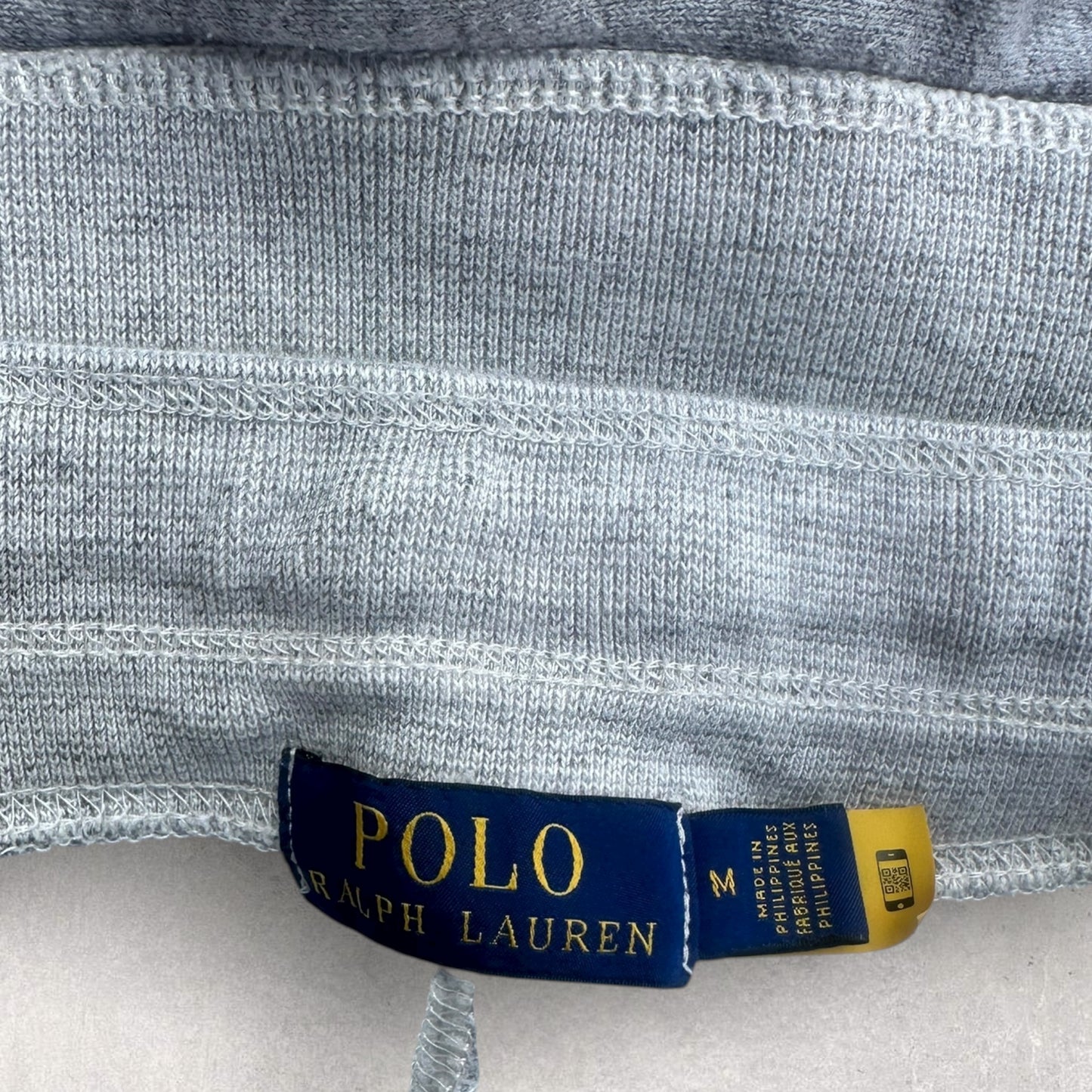 RALPH LAUREN POLO TIGER GREY SWEAT SET HOODIE + PANTS