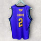 SYDNEY KINGS JALEN ADAMS NBL BASKETBALL JERSEY