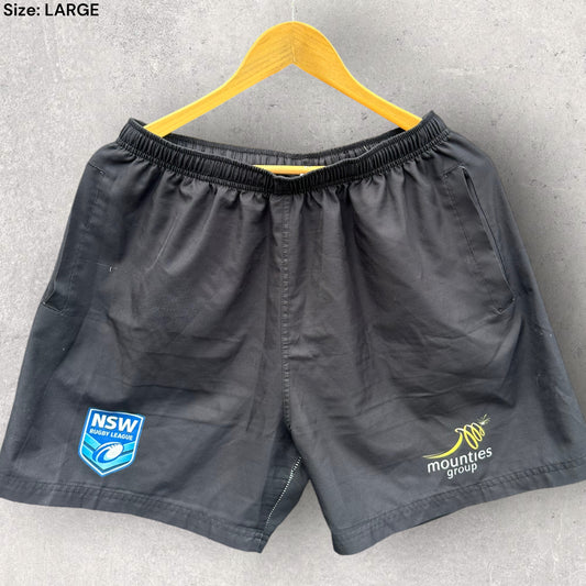 MOUNTIES RUGBY LEAGUE TRAINING SHORTS