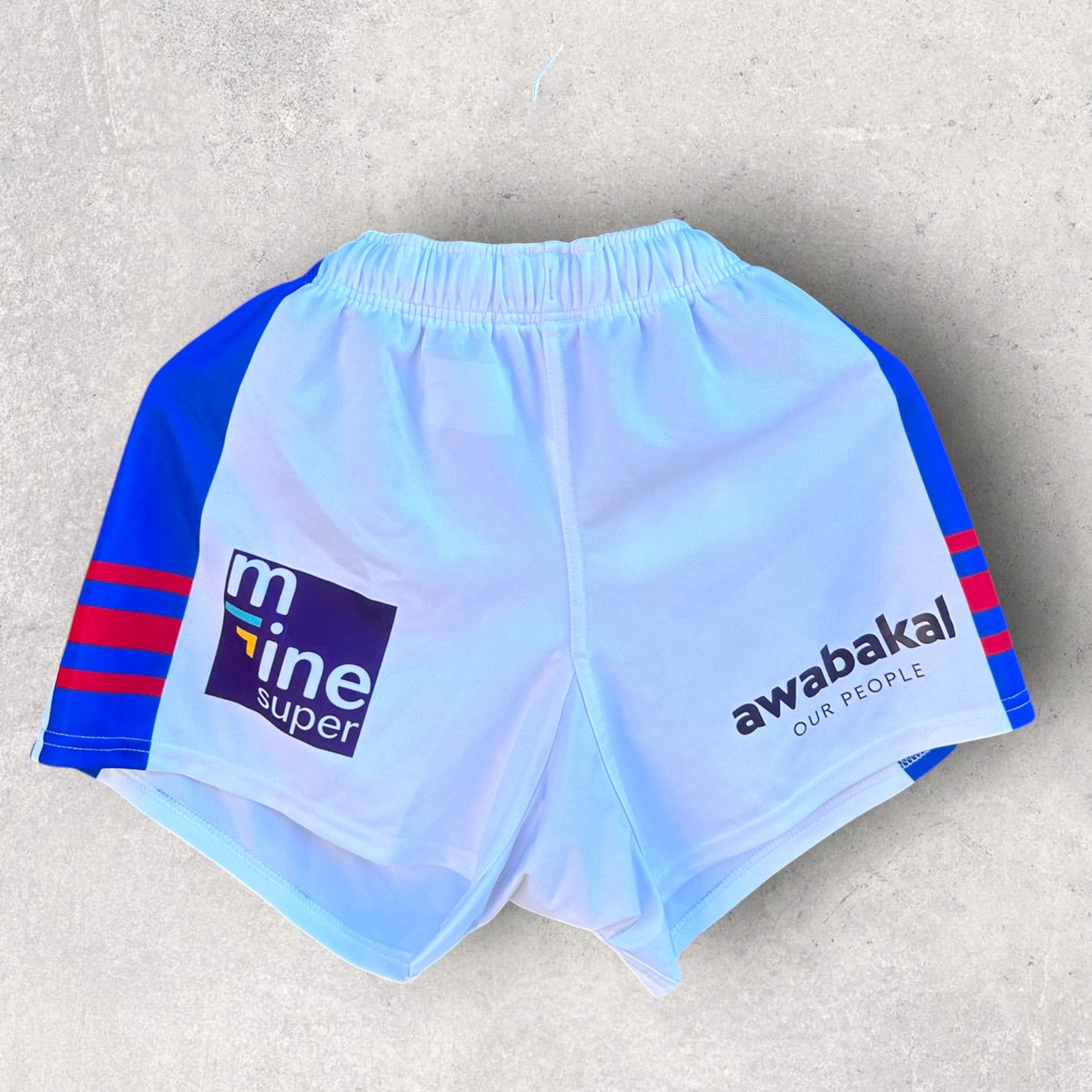 Newcastle Knights O’Neills White Nrl Match Shorts