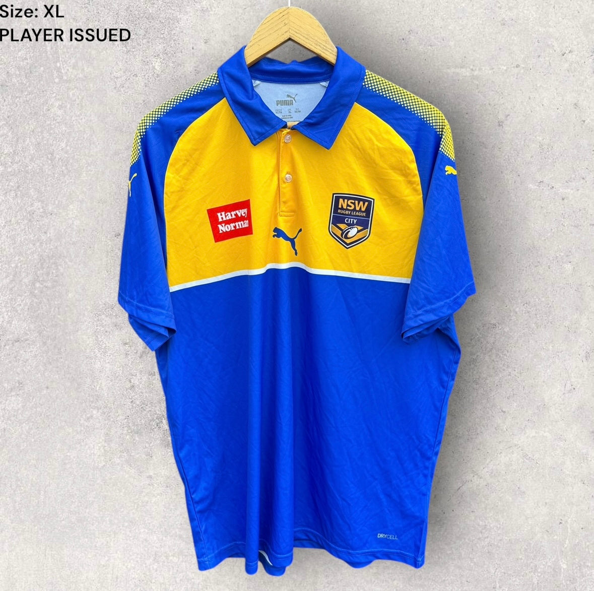 NSW CITY WOMENS PLAYER ISSUED POLO SHIRT ISSUED TO EMILY CURTAIN