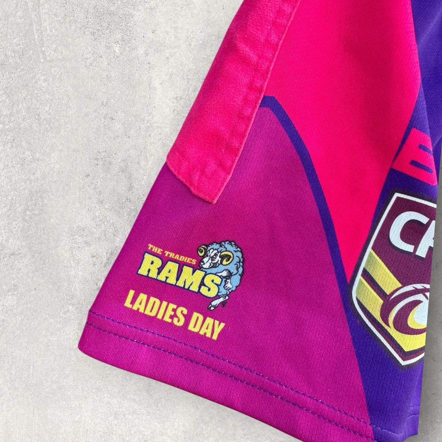 WODEN VALLEY TRADIES RAMS BLK LADIES DAY MATCH SHORTS RUGBY LEAGUE