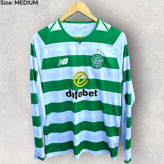 CELTIC FC 2018-2019 HOME LONG SLEEVE HOME JERSEY