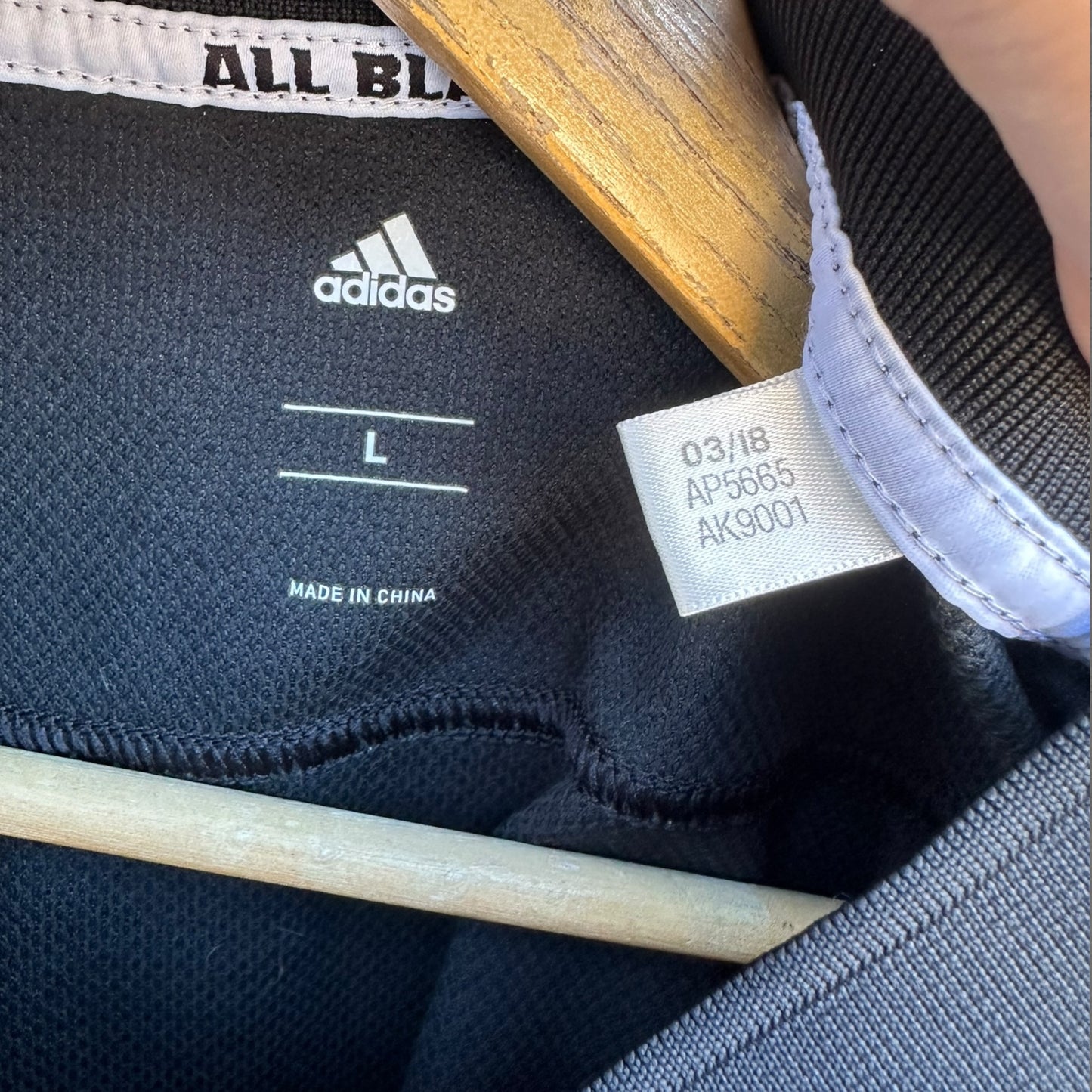 NEW ZEALAND ALL BLACKS 2018 ADIDAS RUGBY UNION JERSEY