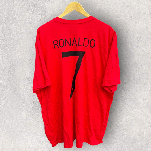 RONALDO MANCHESTER UNITED ADIDAS FOOTBALL RED SHIRT BRAND NEW WITH TAGS