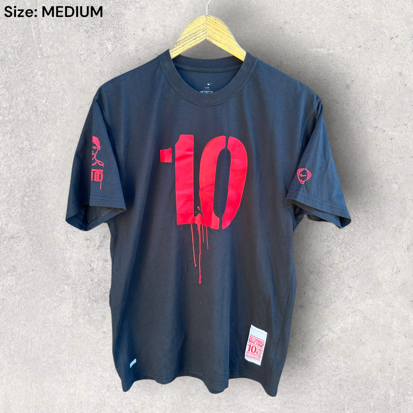 Ruud Van Nistlerooy Manchester United Nike Scoring Machine Black Football Shirt
