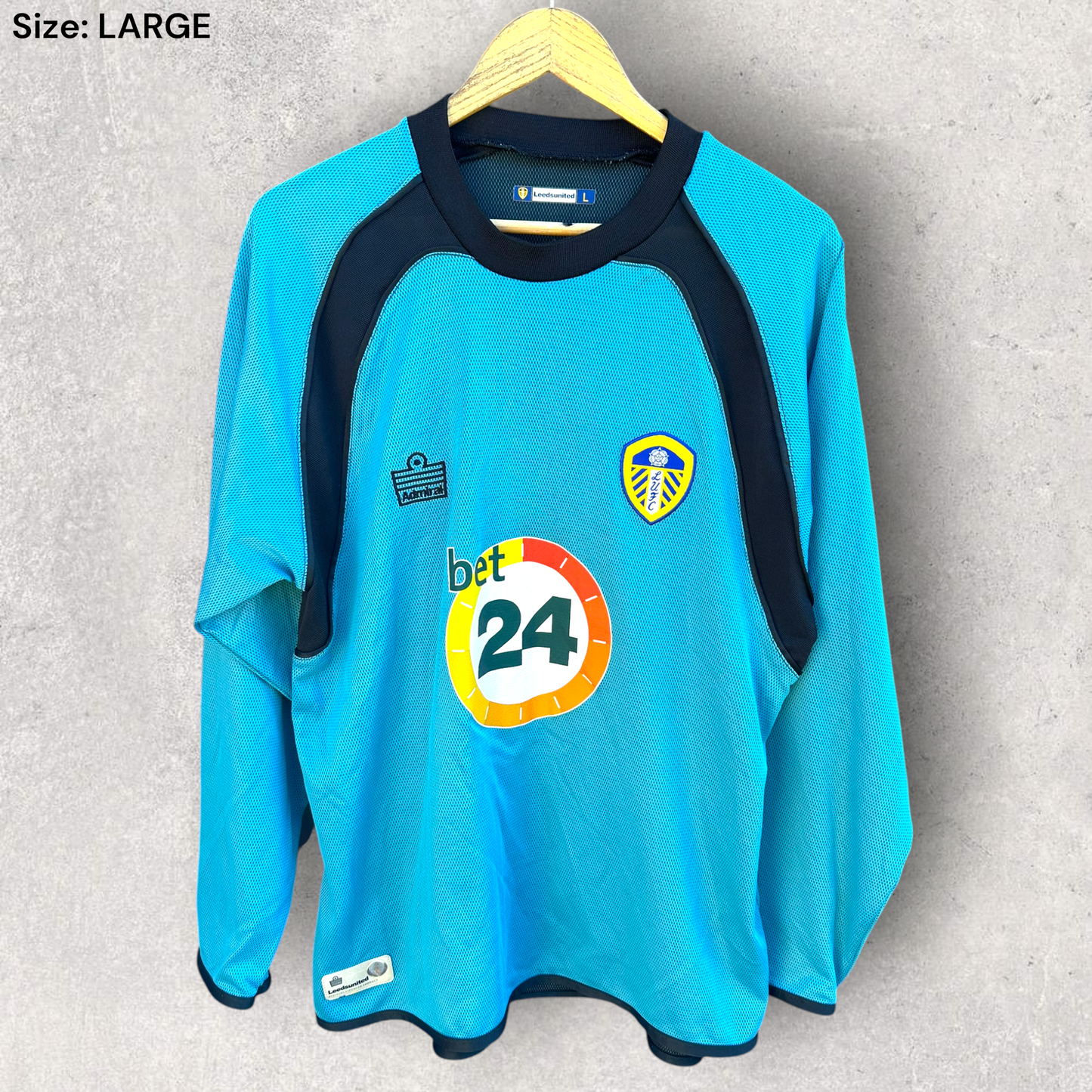 Leeds United Football Club 2006-2007 Admiral Goal Keeper Jersey