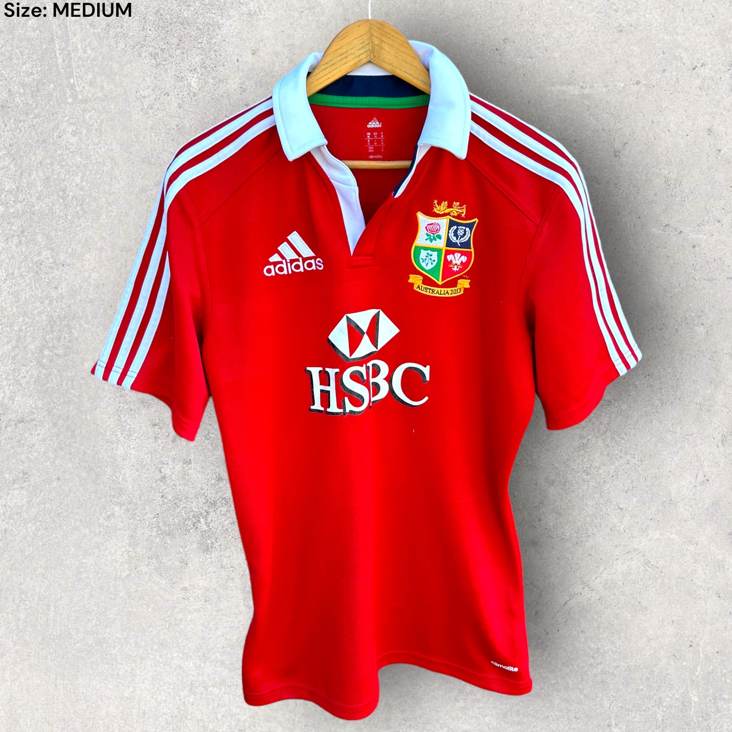 BRITISH & IRISH LIONS 2013 ADIDAS JERSEY