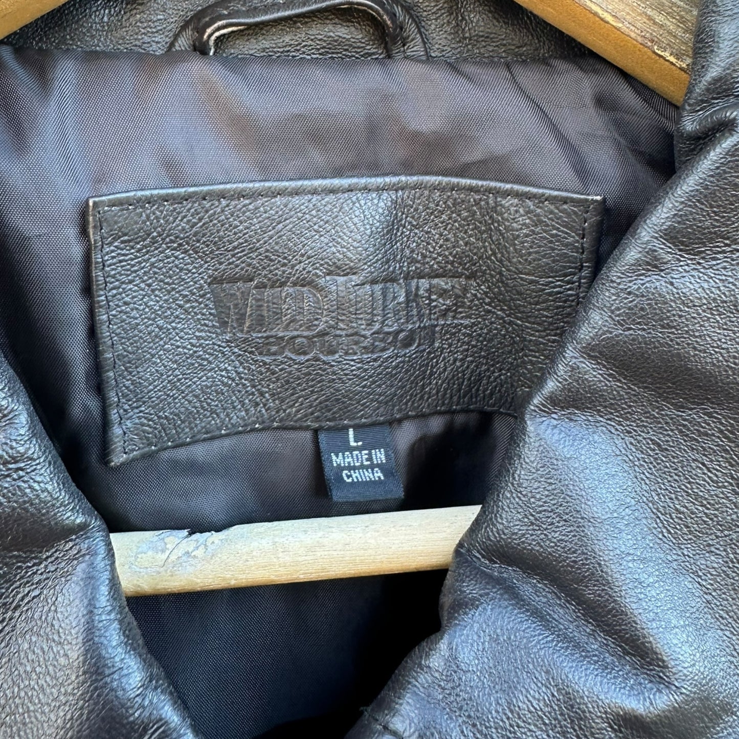 WILD TURKEY BOURBON LEATHER JACKET