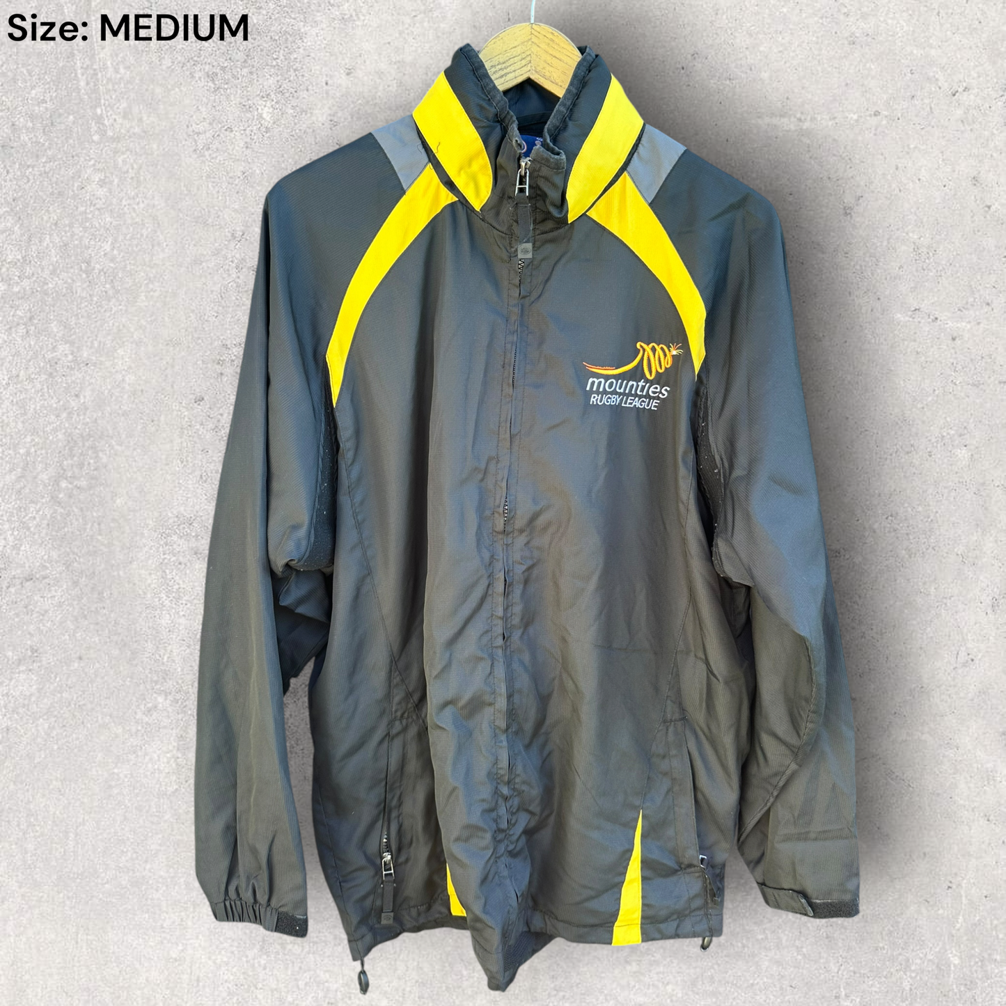 Mounties Rugby League ISC Vintage Full Zip Jacket