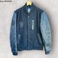 NIKE KOBE BRYANT DESTROYER BATTLE VARSITY LEATHER JACKET