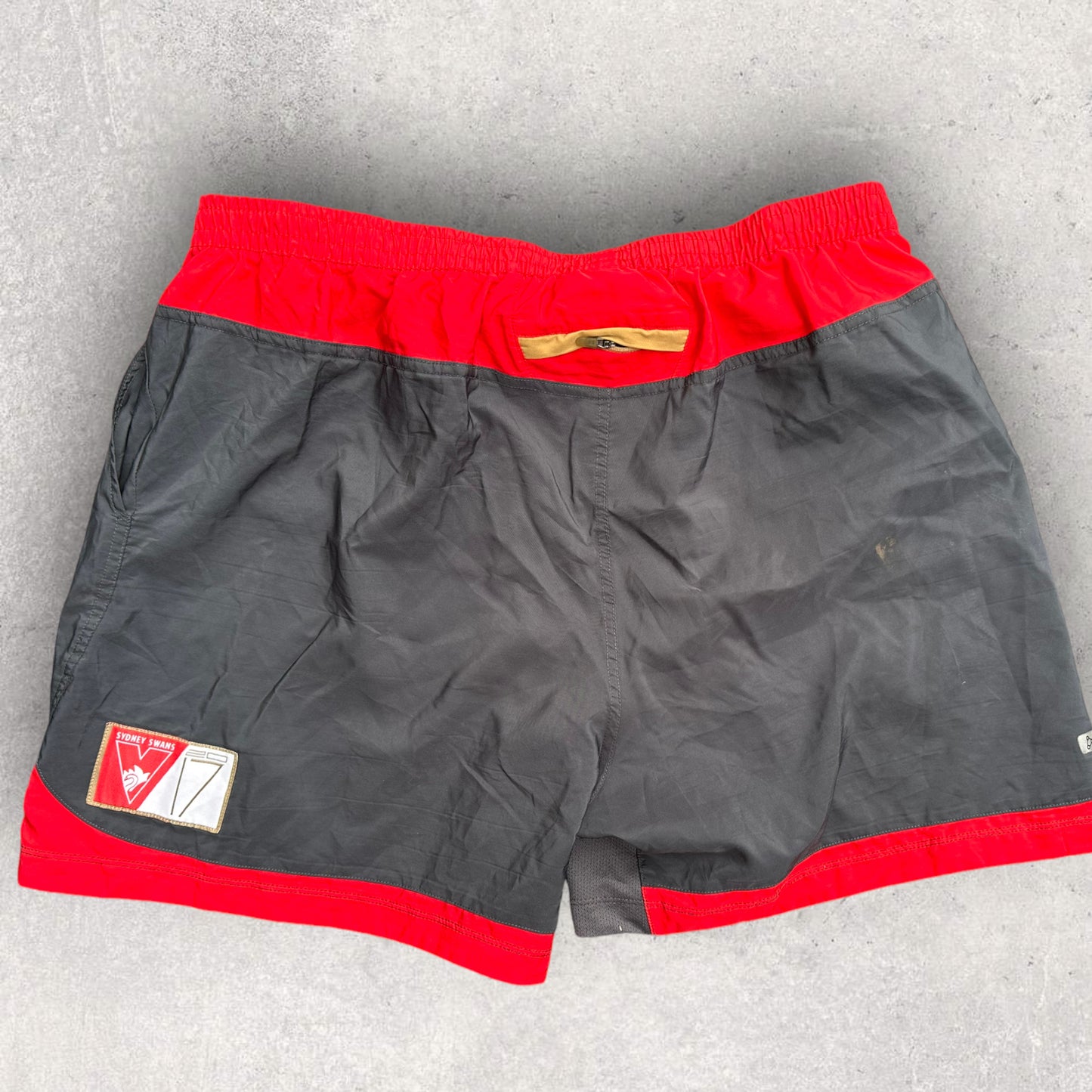 SYDNEY SWANS ISC 2017 TRAINING SHORTS