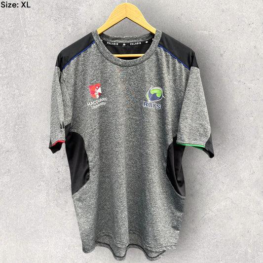 SYDNEY RAYS RUGBY UNION GREY PALADIN TRAINING SHIRT