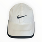 Nike Dri-Fit Featherlight White Running Hat Cap