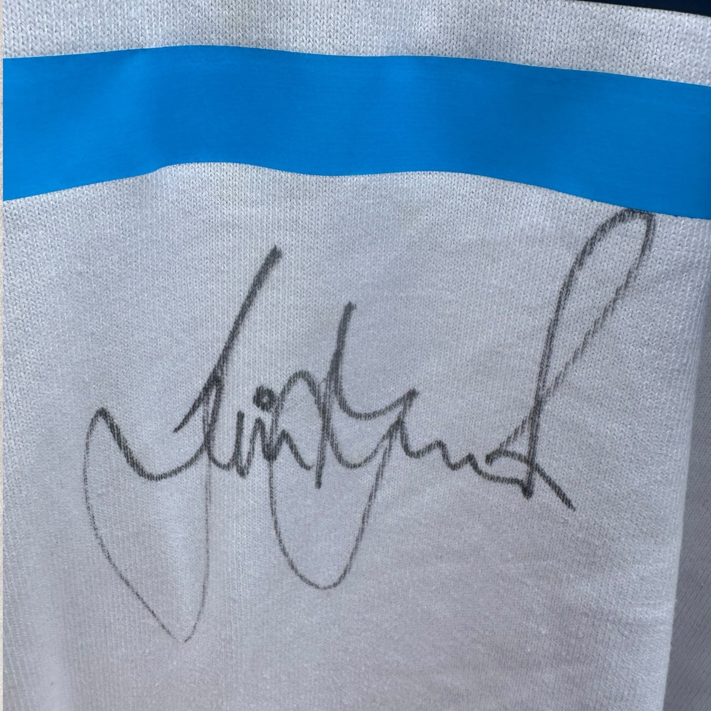 Canterbury Bulldogs 1993 NSW Rugby League NSWRL Vintage Cotton Jersey Signed By Jim Dymock