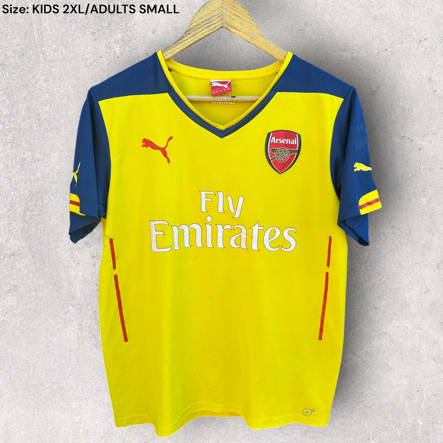 Arsenal FC 2014-2015 Puma Away Youth Football Jersey