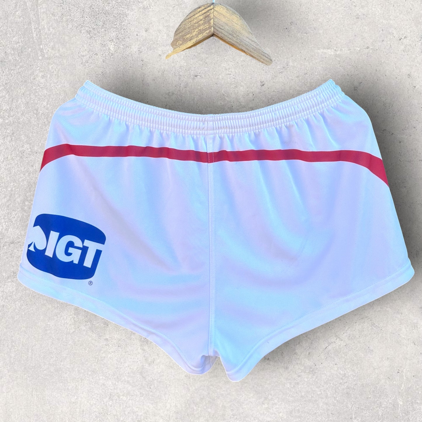 St George Illawarra Dragons Reebok White Match Shorts Nrl