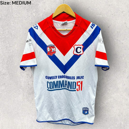 CLOVELLY CROCODILES ISC PLAYER WORN JERSEY RUGBY LEAGUE