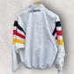 GERMANY ADIDAS VINTAGE 1980s WHITE WINDBREAKER FOOTBALL JACKET