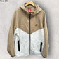 NIKE WINDRUNNER TECH FLEECE CREAM/WHITE HOODED JUMPER