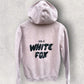 White Fox Volume 3 Light Pink Oversized Hooded Jumper