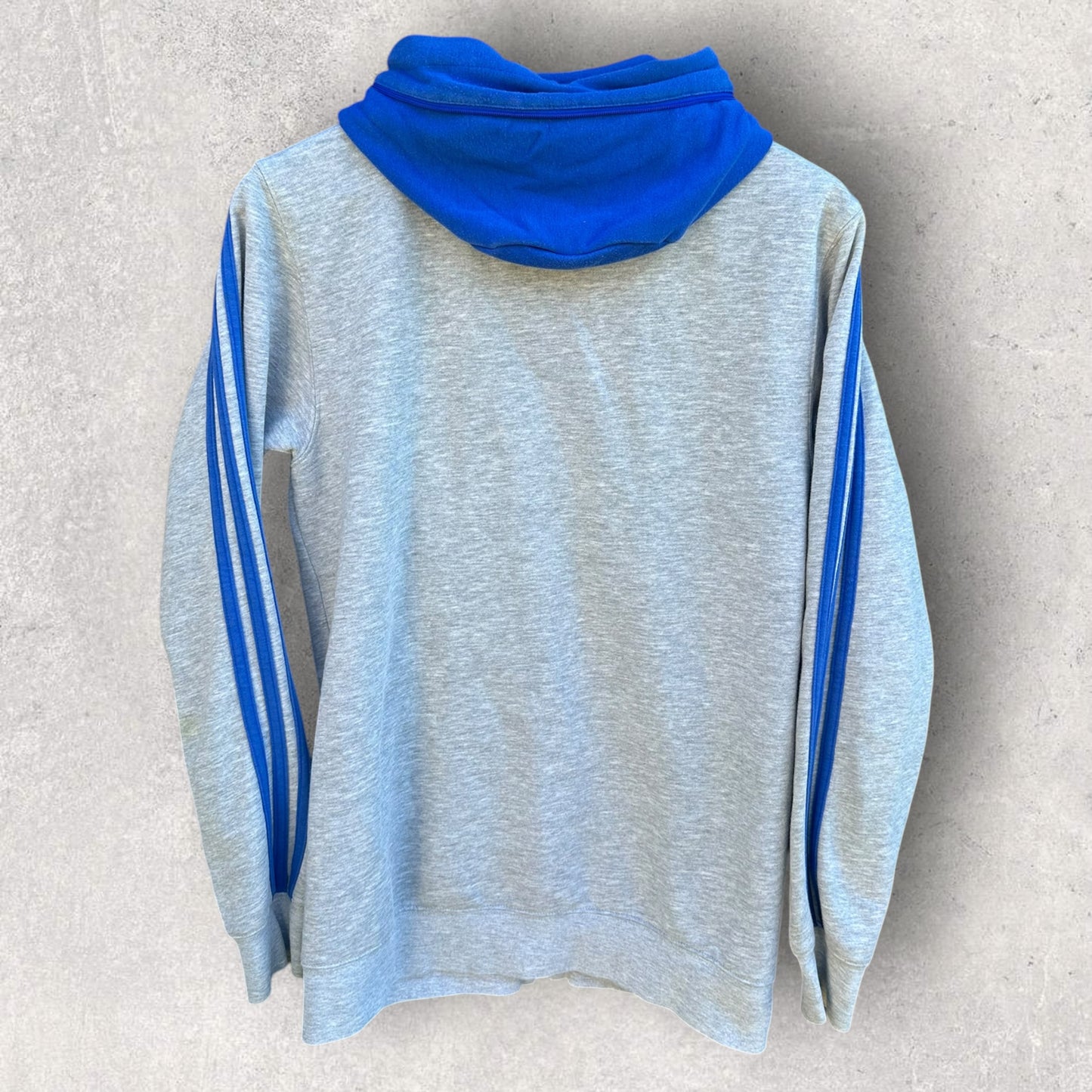 Chelsea FC 2012 Adidas Football Grey Hooded Full Zip Jacket