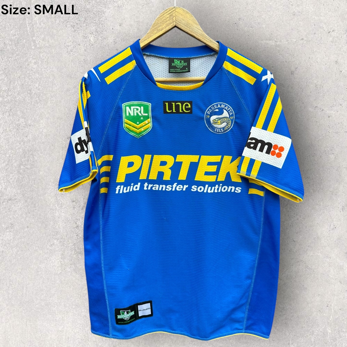 Parramatta Eels 2013 Home X-Blades Blue Nrl Rugby League Jersey