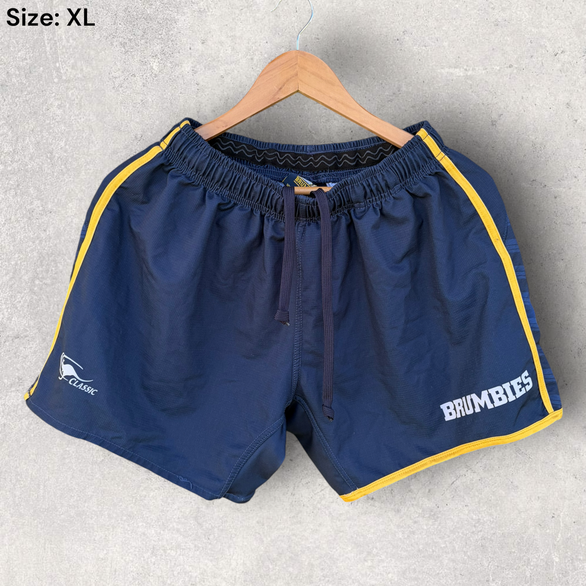 ACT Brumbies Classic Rugby Union Match Shorts