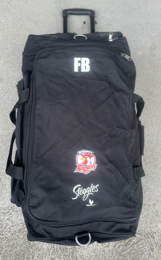 Sydney Roosters ISC Player Travel Suitcase Issued to Fletcher Baker