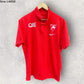 SYDNEY SWANS NIKE ON FIELD RED MEDIA POLO SHIRT