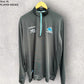 CRONULLA SHARKS PLAYER ISSUED HALF ZIP LONG SLEEVE TRAINING SHIRT