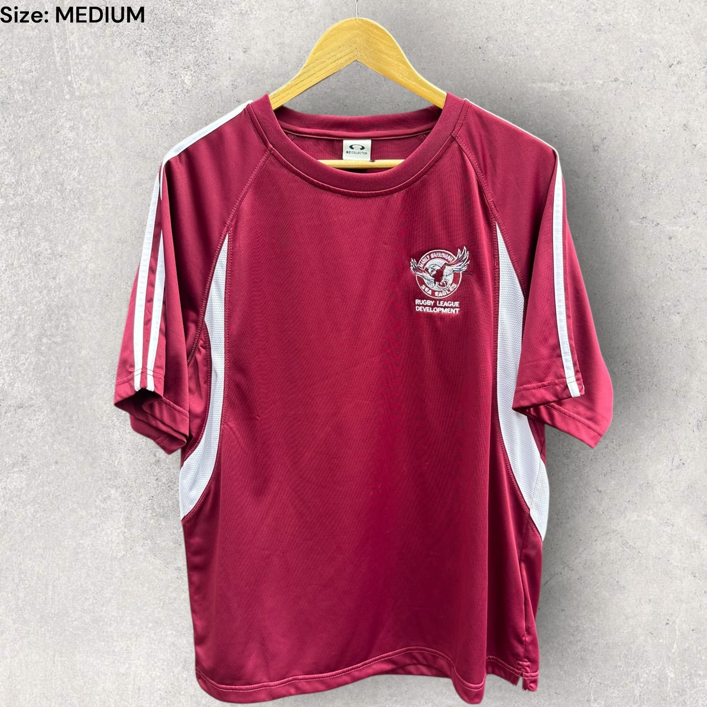 MANLY WARRINGAH SEA EAGLES DEVELOPMENT TRAINING SHIRT