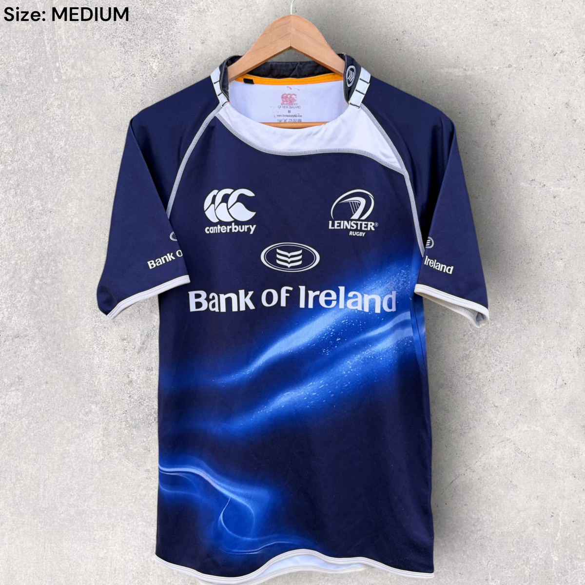 Leinster Canterbury Rugby Union Blue Jersey