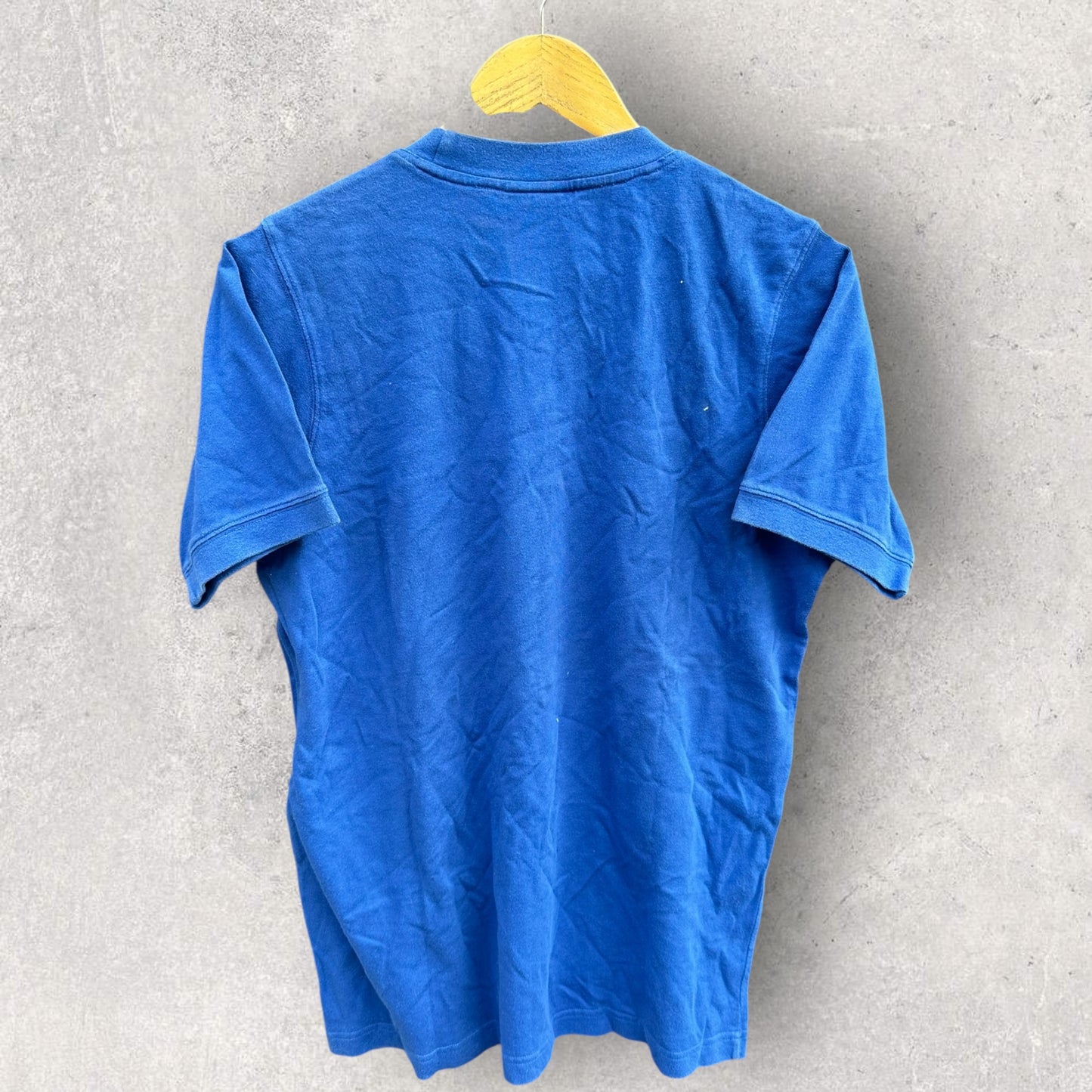 ITALY 1998 WORLD CUP VINTAGE BLUE FOOTBALL SHIRT