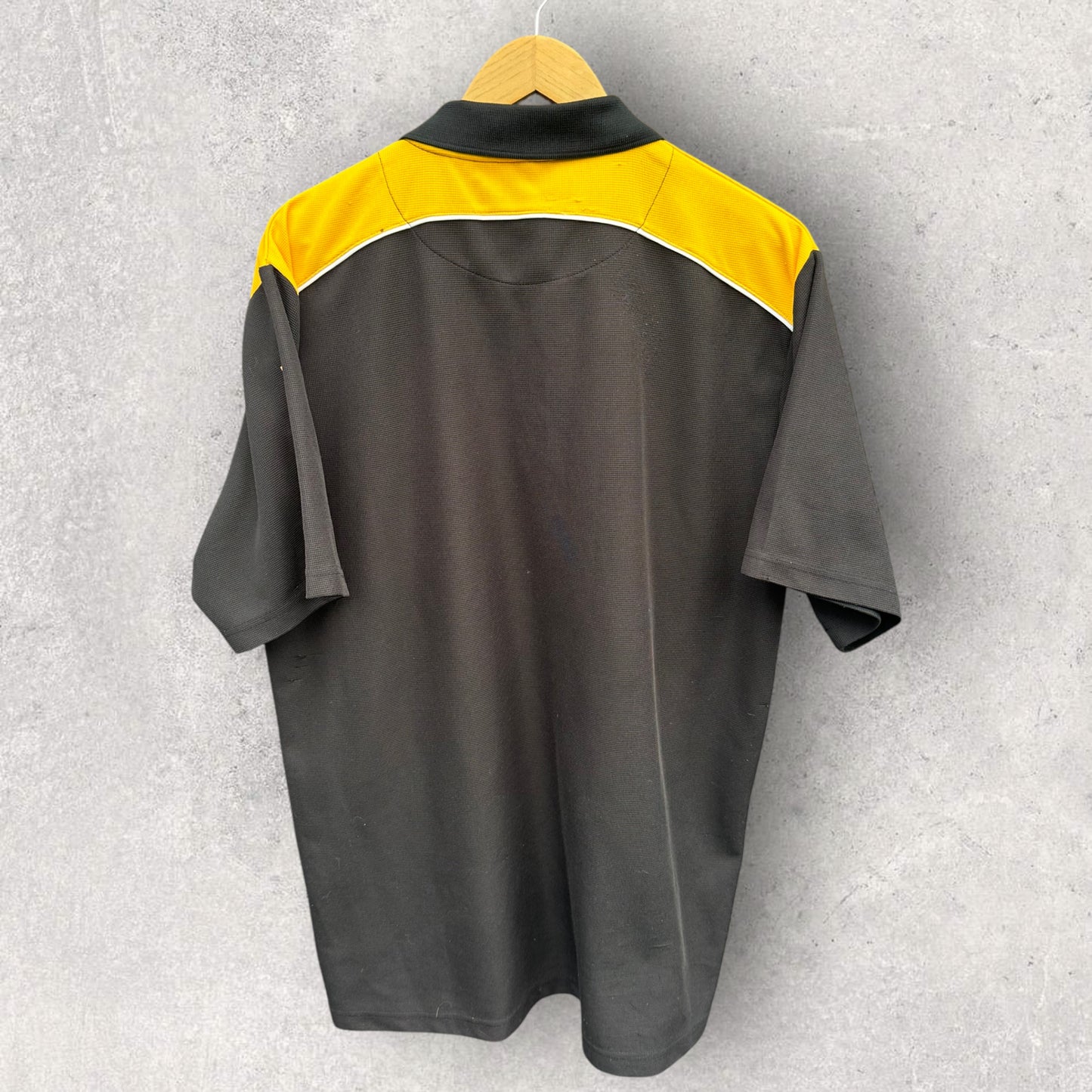WESTS TIGERS BLACK NRL POLO SHIRT