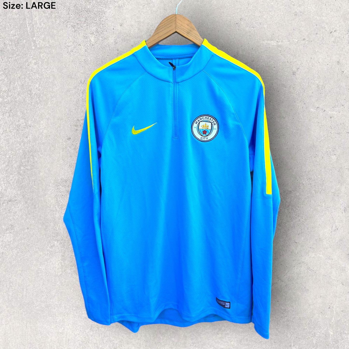 MANCHESTER CITY 2016-2017 NIKE TRAINING LONG SLEEVE SHIRT