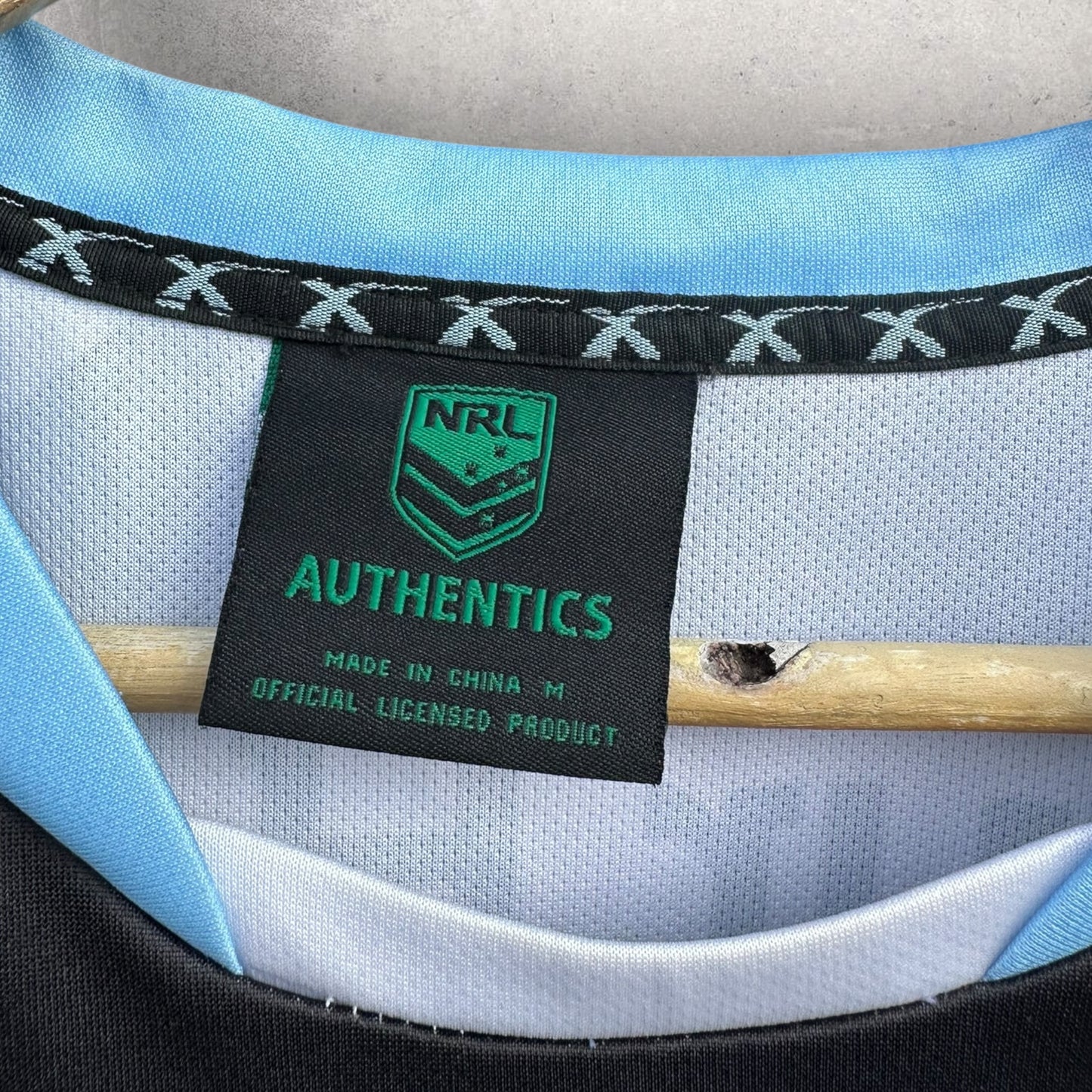 Cronulla sharks 2015 Auckland Nines X-Blades Jersey