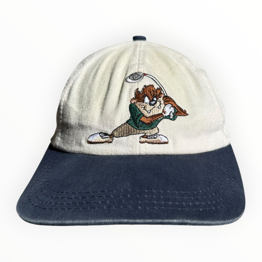 Tazzie Devil Warner Bros Movie World Vintage Two Tone Hat