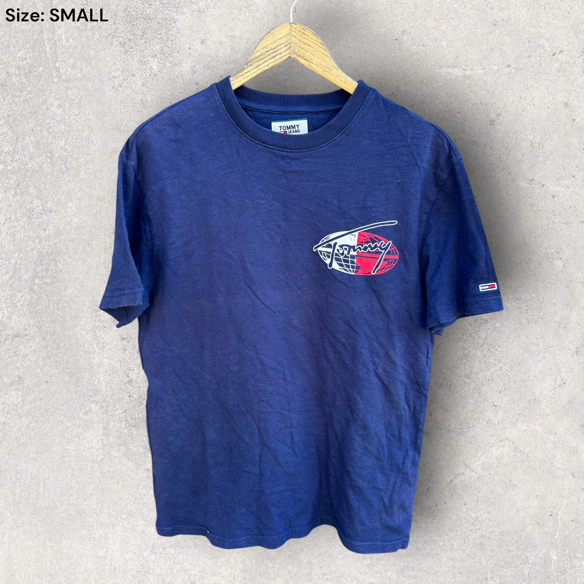 Tommy Hilfiger Navy Blue Short Sleeve Shirt