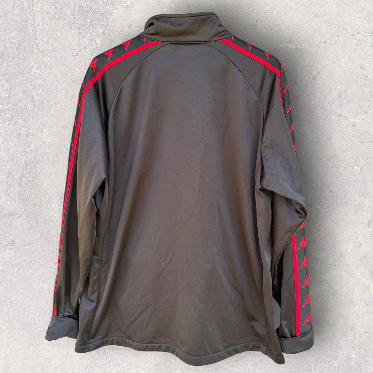 Western Sydney Wanderers WSW Kappa Black Football Track Jacket